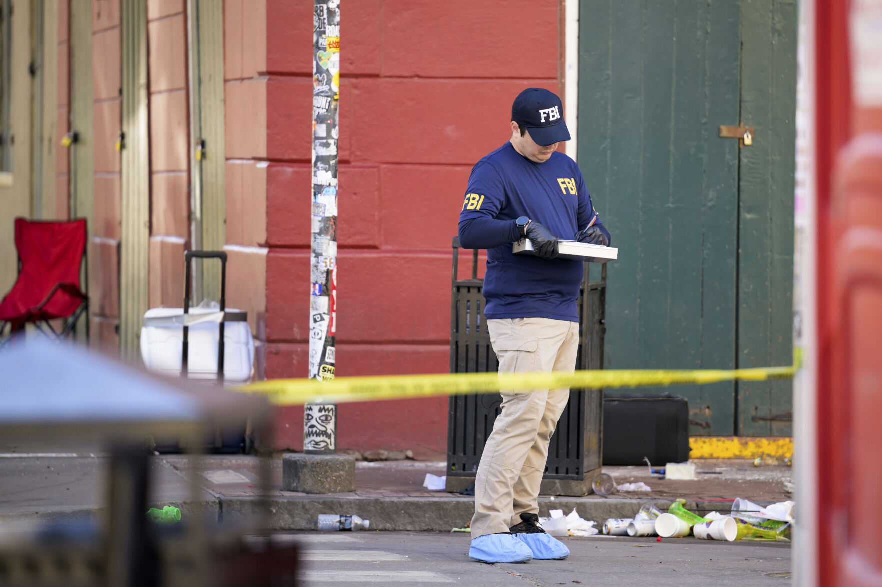New Orleans Car Into Crowd